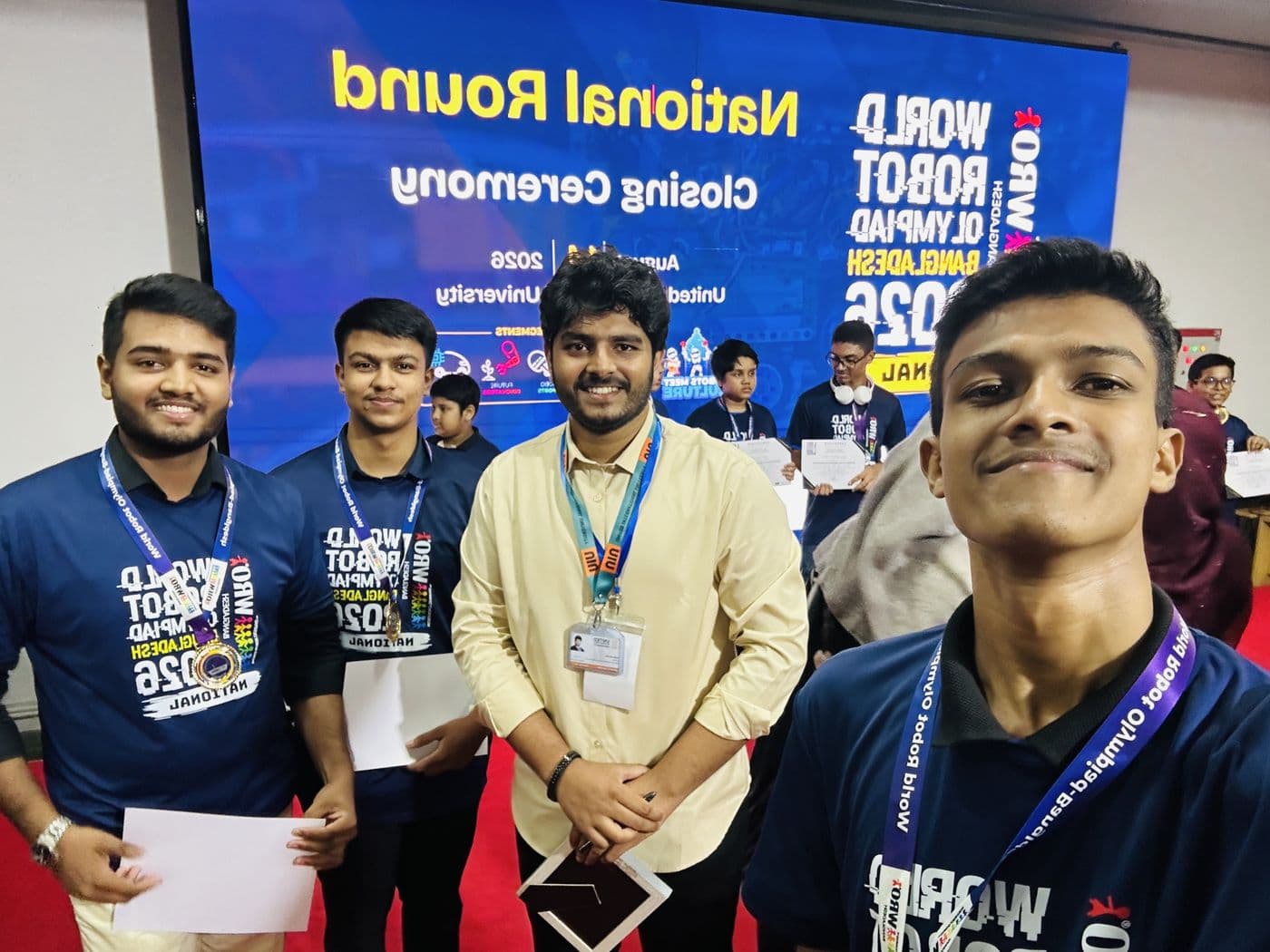 WRO Bangladesh 2026 National Round — closing ceremony