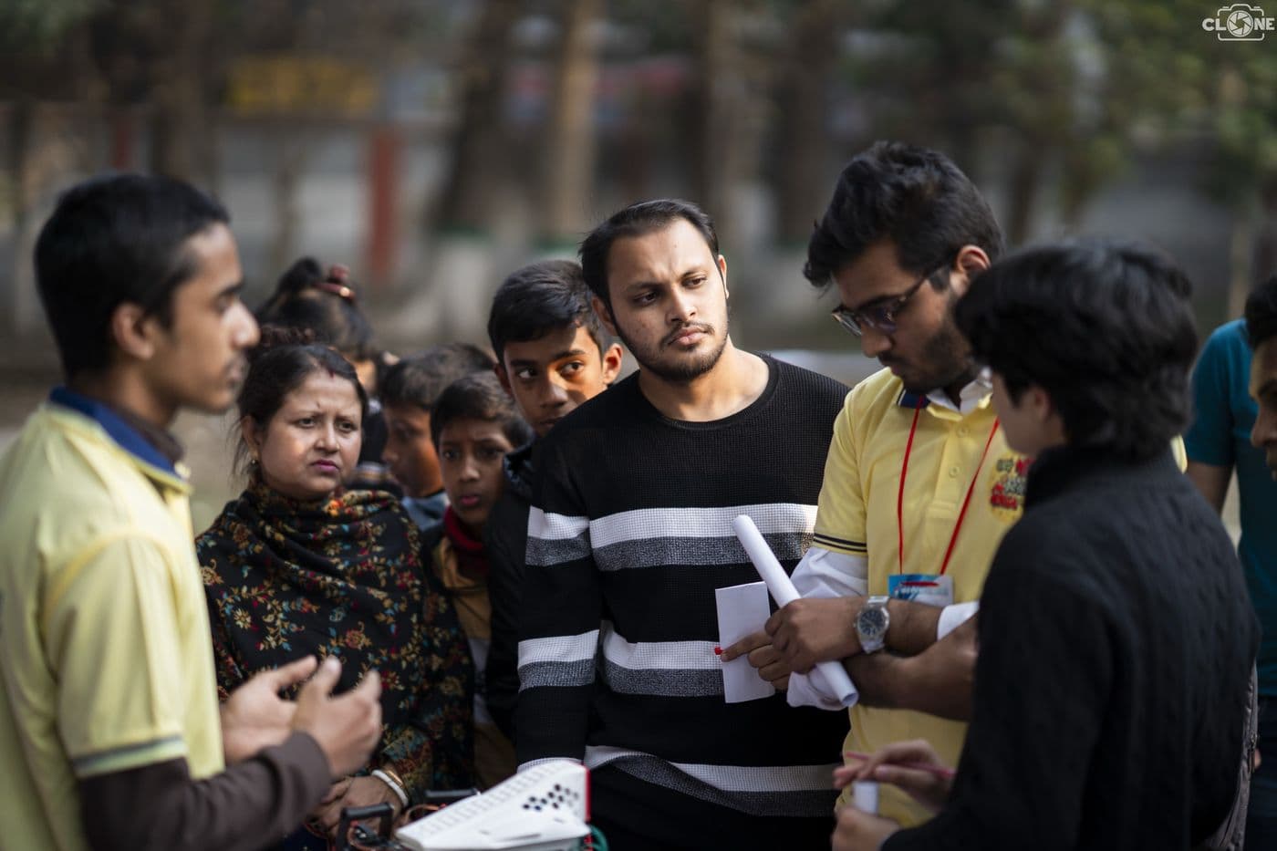 Judging project in Math and Science Fest — Aryabhata Ganit Pathshala