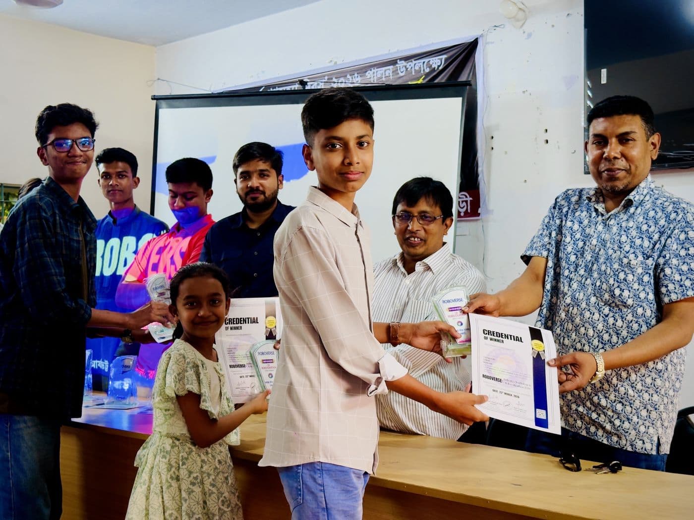 Roboverse 2026 — prize-giving