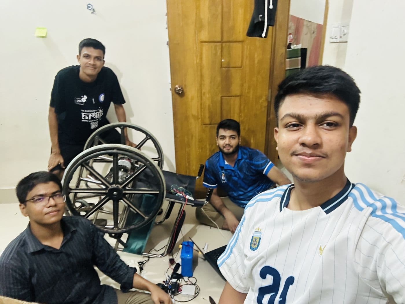 Building the C.A.R.E. Wheelchair with the team
