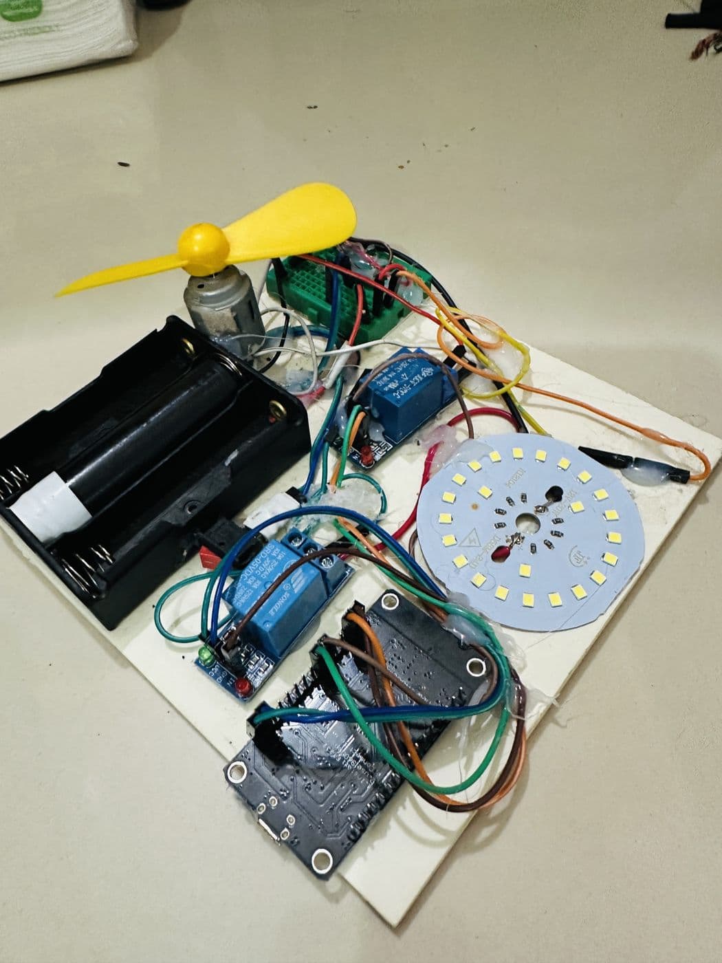 IoT control board prototype