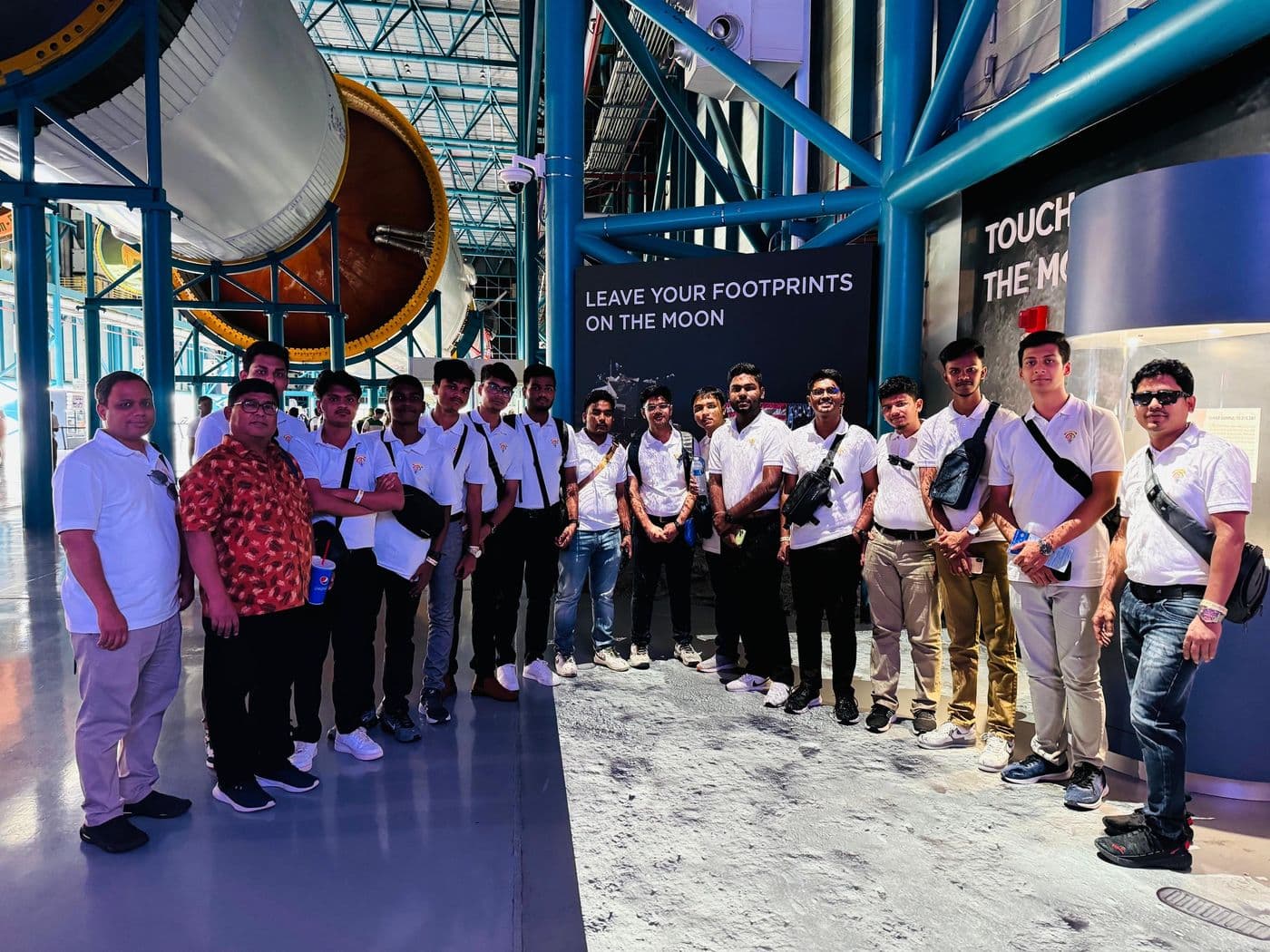 Apollo/Saturn V Center — Leave your footprints on the Moon