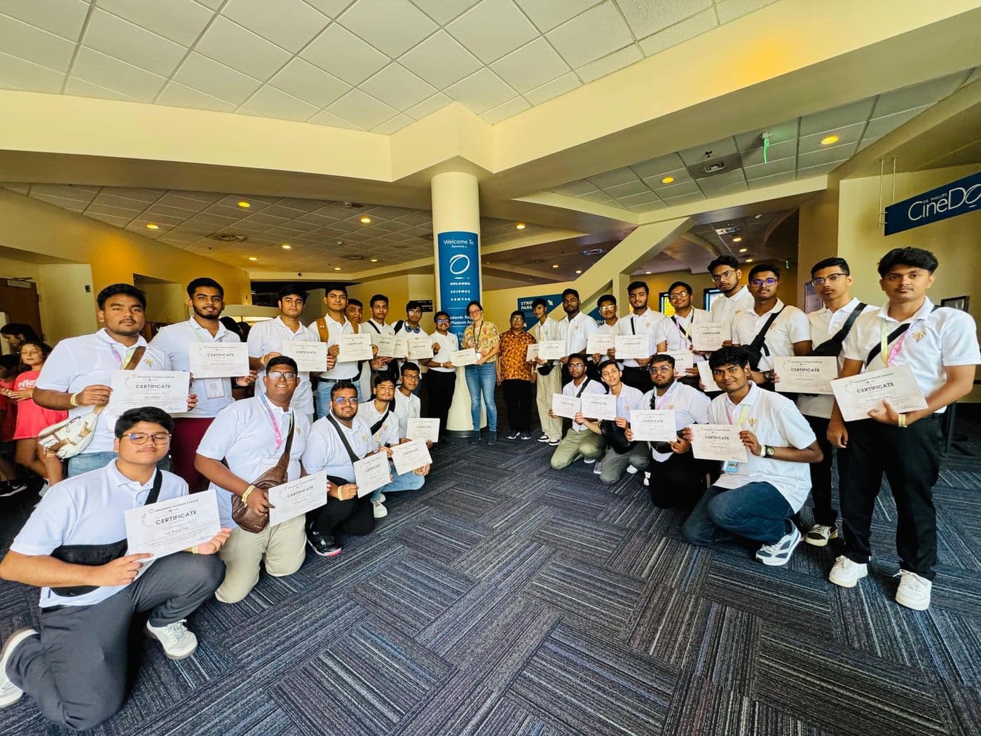 Certificates at Orlando Science Center