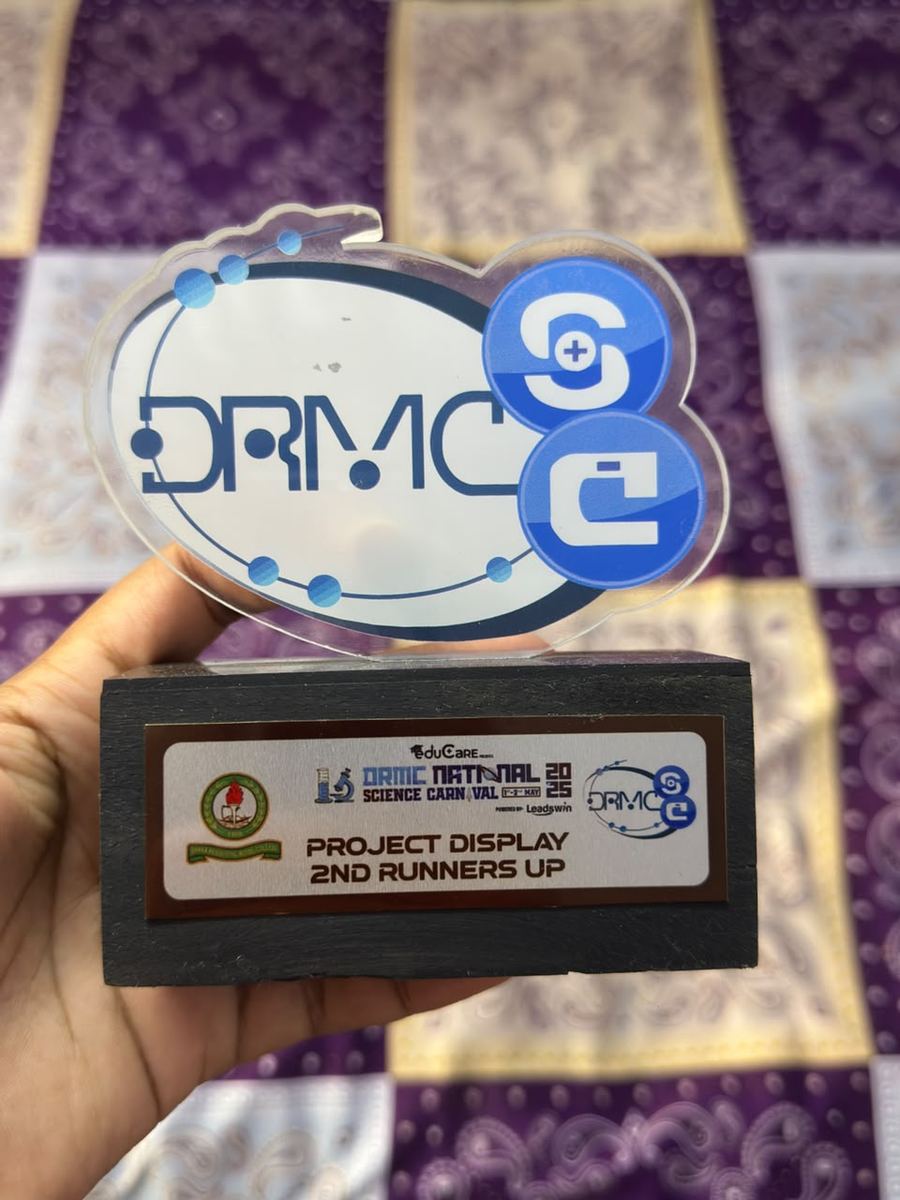 16th DRMC National Science Carnival 2025 — Project Display (Non-Mechanical, Senior) — photo 1